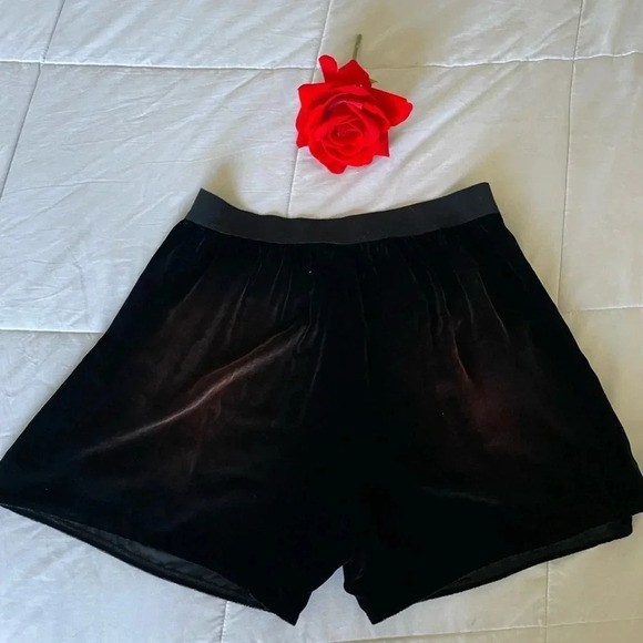 Theysken’s Theory Pimin acid Wash velvet shorts - Picture 8 of 11